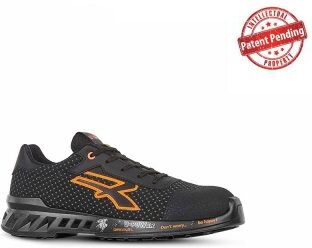 Scarpe antinfortunistiche U-Power Peter S3 ultraleggere nere Personalizzate o neutre U-Power