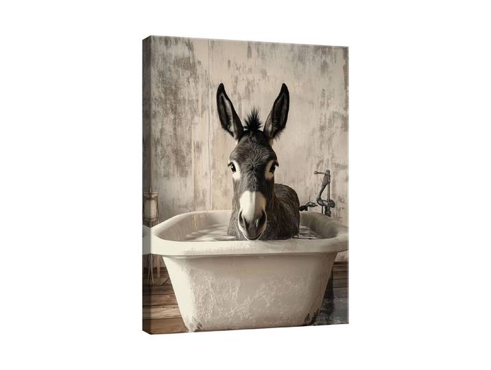 Wandbild 30x45 Donkey