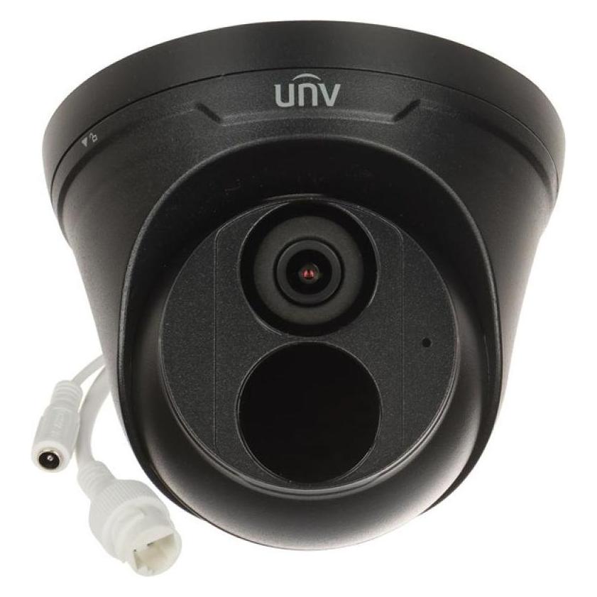 Uniview IPC3614LE-ADF28K-H-B, 4Mpx turret, 97°, Smart IR 30 m, analýza člověk/vozidlo (2688 x 1520 Pixel) (IPC3614LE-ADF28K-H-BLACK)