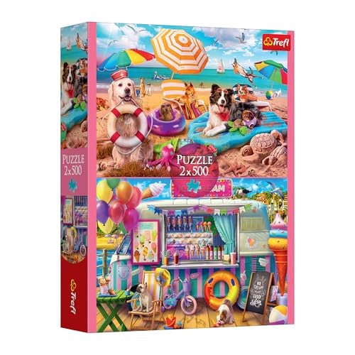 Trefl Puzzelset Vakantietijd - 2 x 500 stukjes