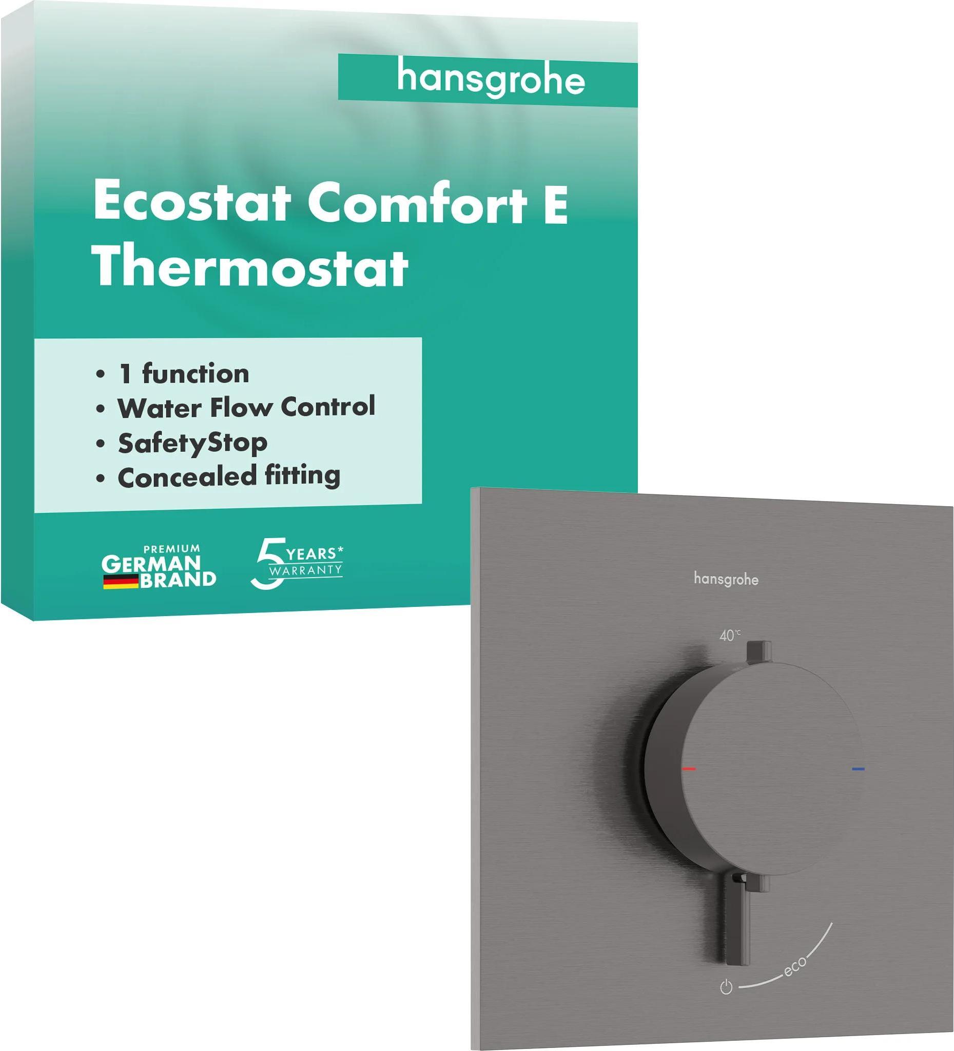 hansgrohe Thermostat UP Ecostat Comfort E Fertigset 1 Verbraucher BBC, 1 Stk.
