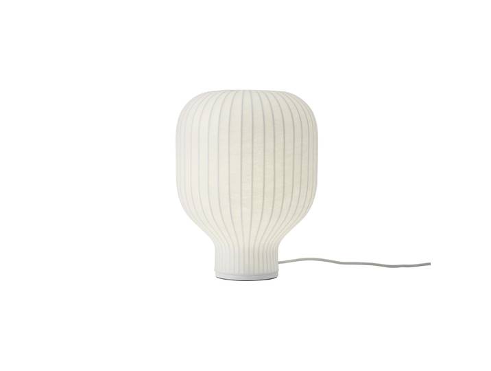 Muuto - Lampe de table Strand - Blanc - Résine cocon - Designer Benjamin Hubert
