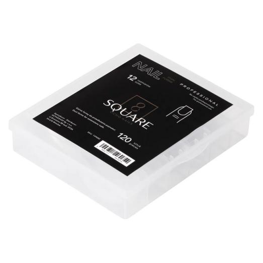 Activeshop Nail Tips Poly Gel - Ballerina (Kunstnägel, Klar) (65113889)