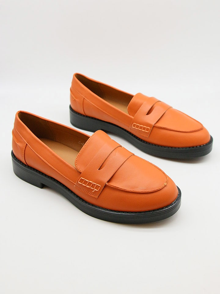Bellucci Mokassins in Orange - 36