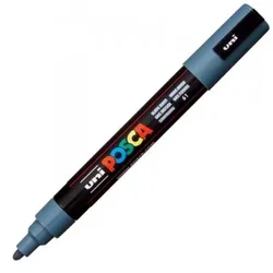 uni-ball POSCA Pigmentmarker PC-5M, schiefergrau