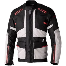 RST Endurance, Textiljacke wasserdicht - Schwarz/Grau/Rot - M