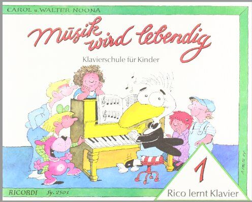 Walter Noona - Rico lernt Klavier 1: Musik wird lebendig - Preis vom 18.10.2026 15:28:09 h