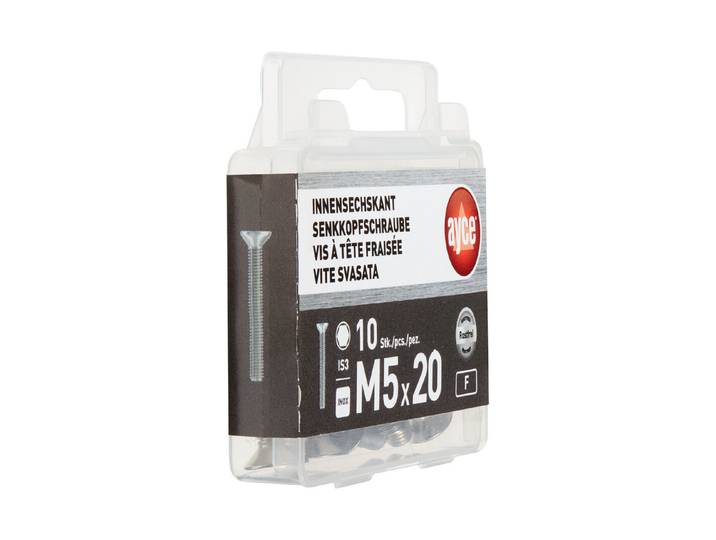Ayce Senkkopf-Schraube Inox M5 × 20 mm 10 Stk