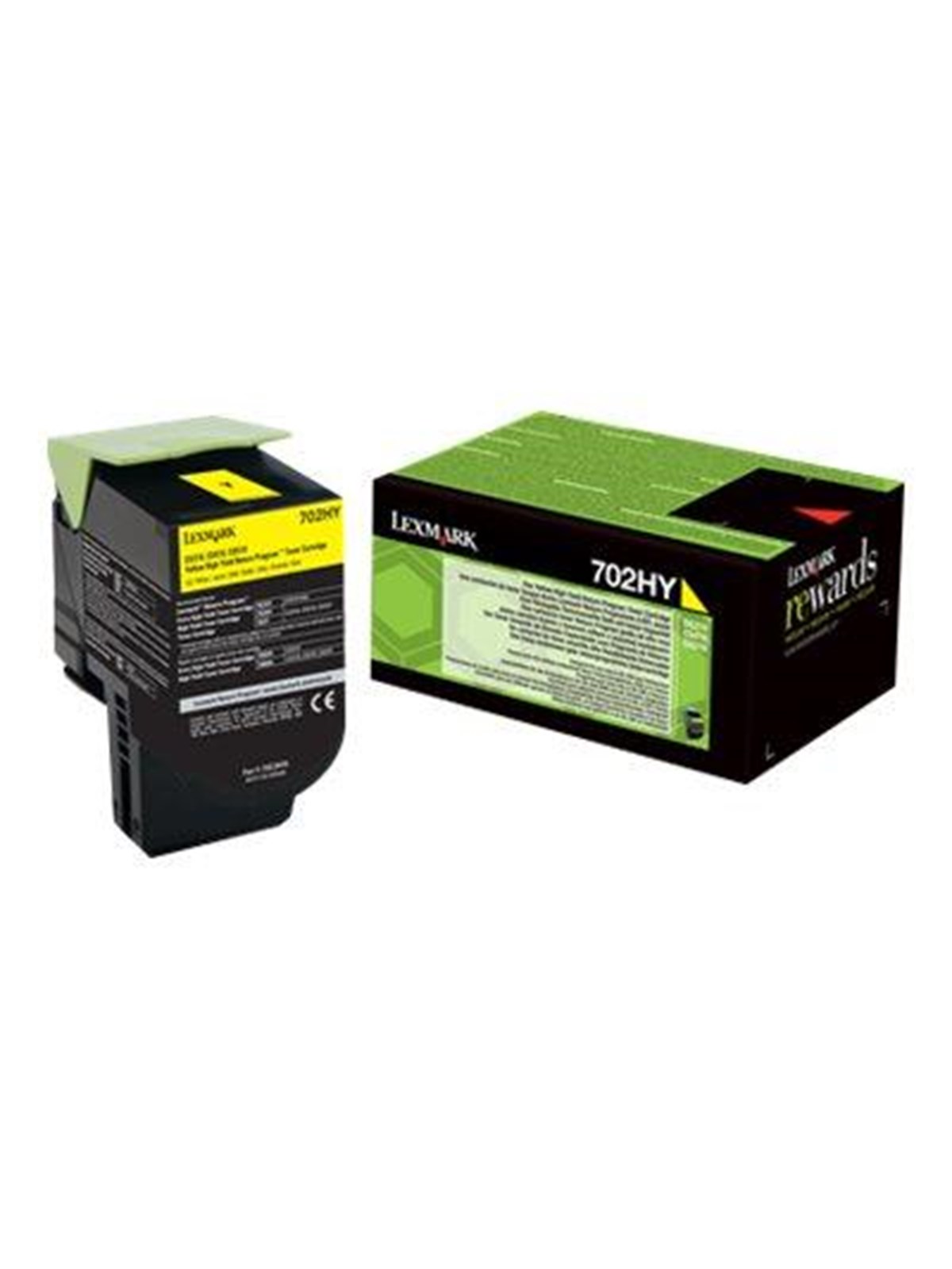 Lexmark 702HY / 70C2HY0 Yellow Return Program Toner