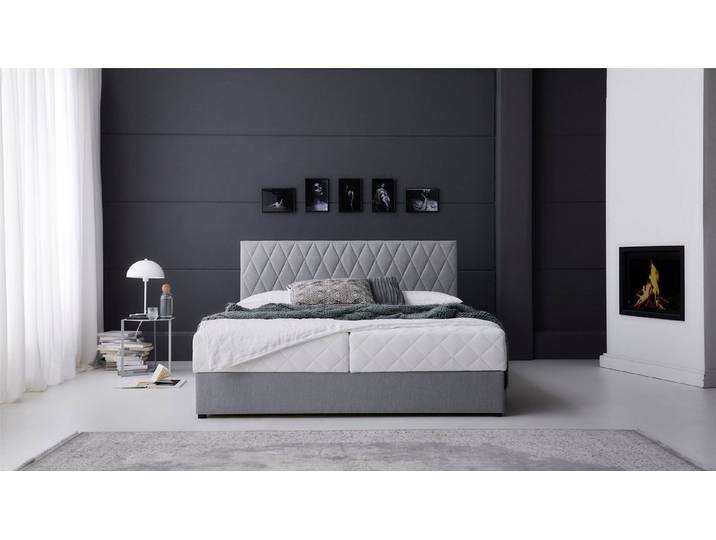 ATLANTIC home collection Boxbett Benita , inkl. Bettkasten, erhältlich in verschiedenen Größen, inkl. Taschen-Federkernmatratze