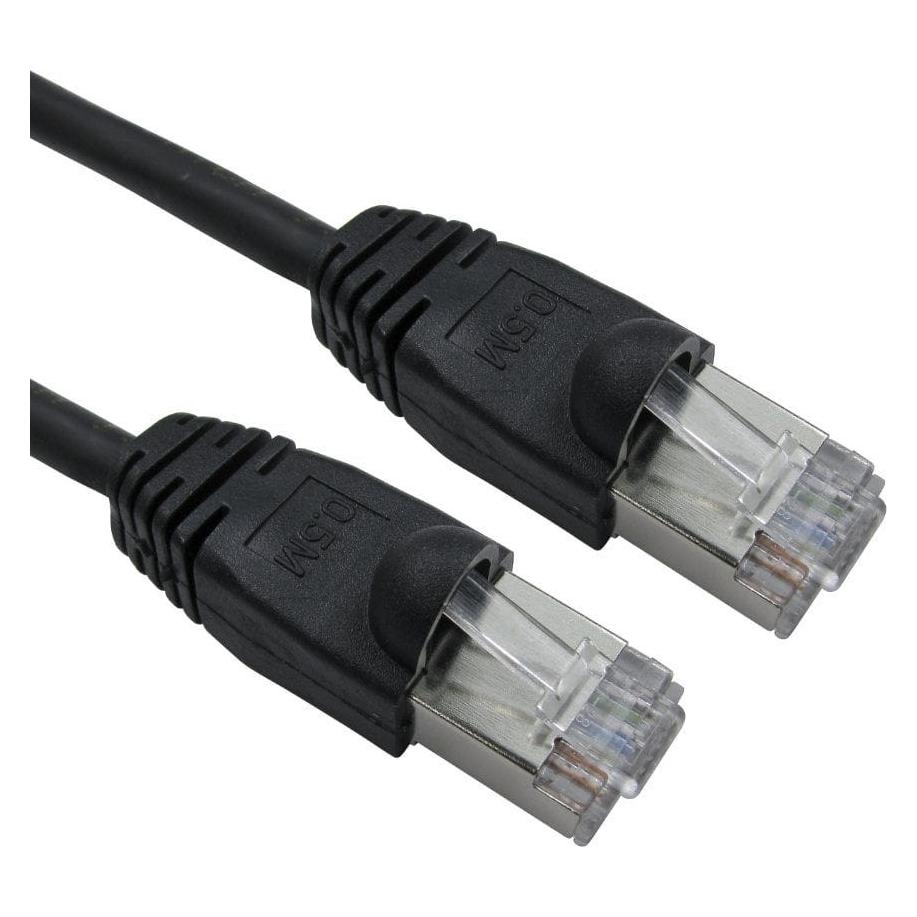 Cables Direct CDL 3MTR CAT 6 FTP-LSOH - BLACK (CAT6, 3 m) (B6ST-703K)