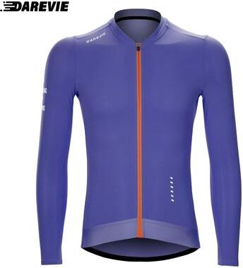 Inspired Finds DAREVIE Pro Cycling Jersey Anti UV SPF 50+ Quick Dry Cycling Shirt With Anti Slip Design For Men & Women dvj212violetspurple asian s