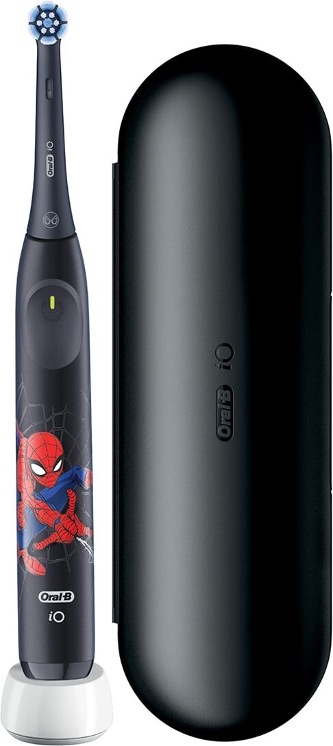 ORAL BXX Cepillo de dientes eléctrico Oral-B iO Kids Spiderman. Negro