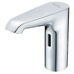 Schell XERIS E2 Infrarot-Waschtisch-Armatur 002600699 HD-K mid., Netzbetrieb, verchromt, mit Unterputznetzteil