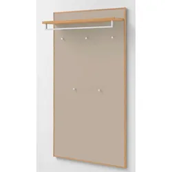 Voss Möbel Garderobenpaneel V100 Lack Beige Sand