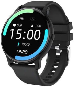 CaseAndConnect Bluetooth Calling Smart Watch With Health Monitor Fitness Tracker For Android IOS black