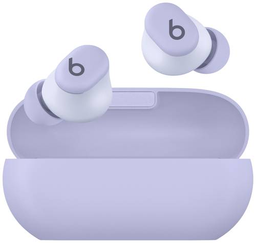 Beats Solo Buds In Ear Headset Bluetooth Stereo Arctic Purple Headset, Ladecase, Lautstärkeregelung