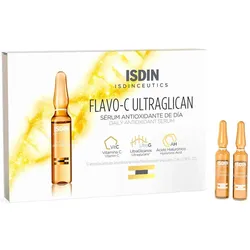 Isdin, Gesichtsserum, ISDINCEUTICS flavo-c ultraglican 10 x 2 ml (20 ml)
