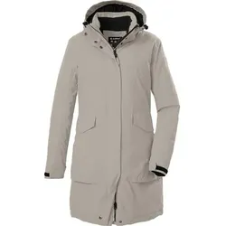 KILLTEC killtec Damen Mantel Funktionsparka, Größe 46 in Beige 8110
