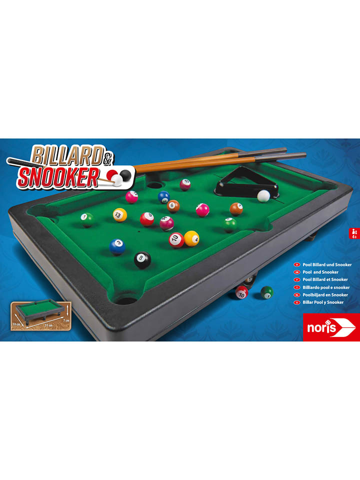 Noris Spiel "Pool Billard & Snooker" - ab 4 Jahren - onesize