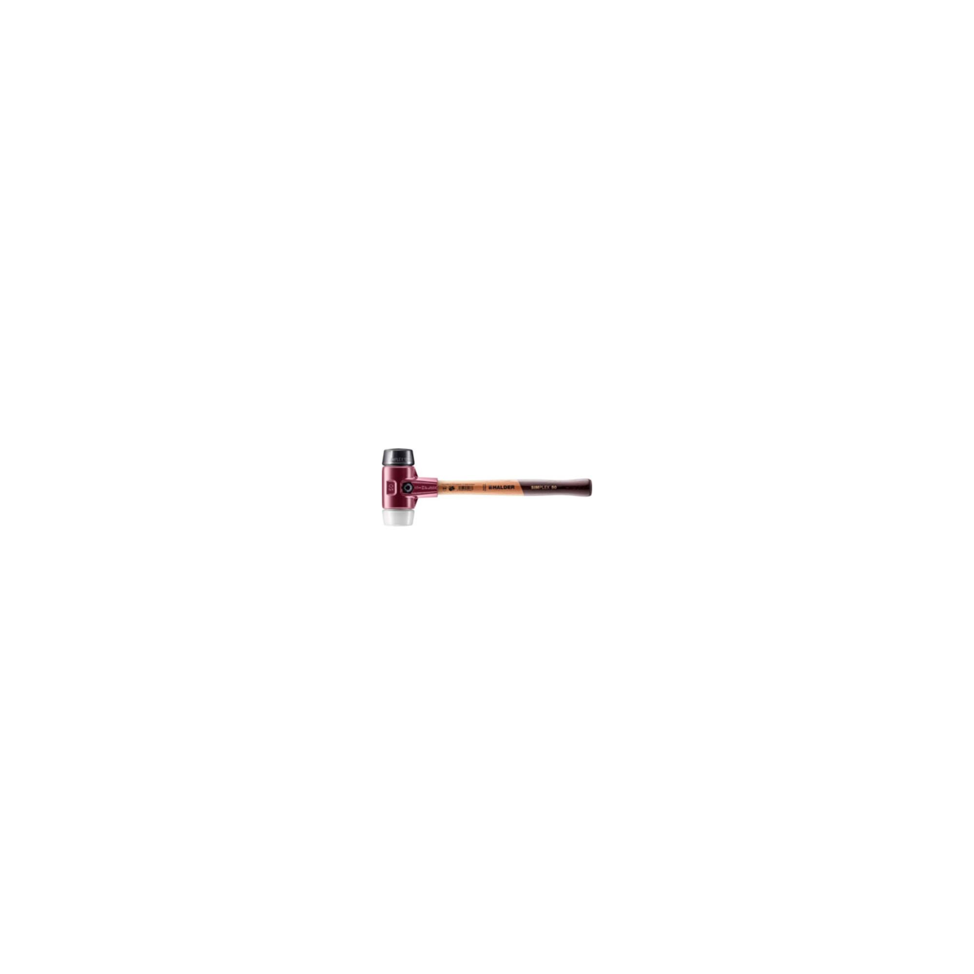 Halder Schonhammer Simplex EH-3027, Gummi- + Superkunststoffeinsatz (3027.050)