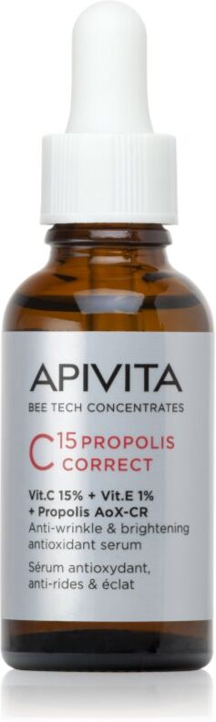 Apivita Bee Tech Concentrates C15 Propolis Correct Serum antioxidant face firming serum 30 ml