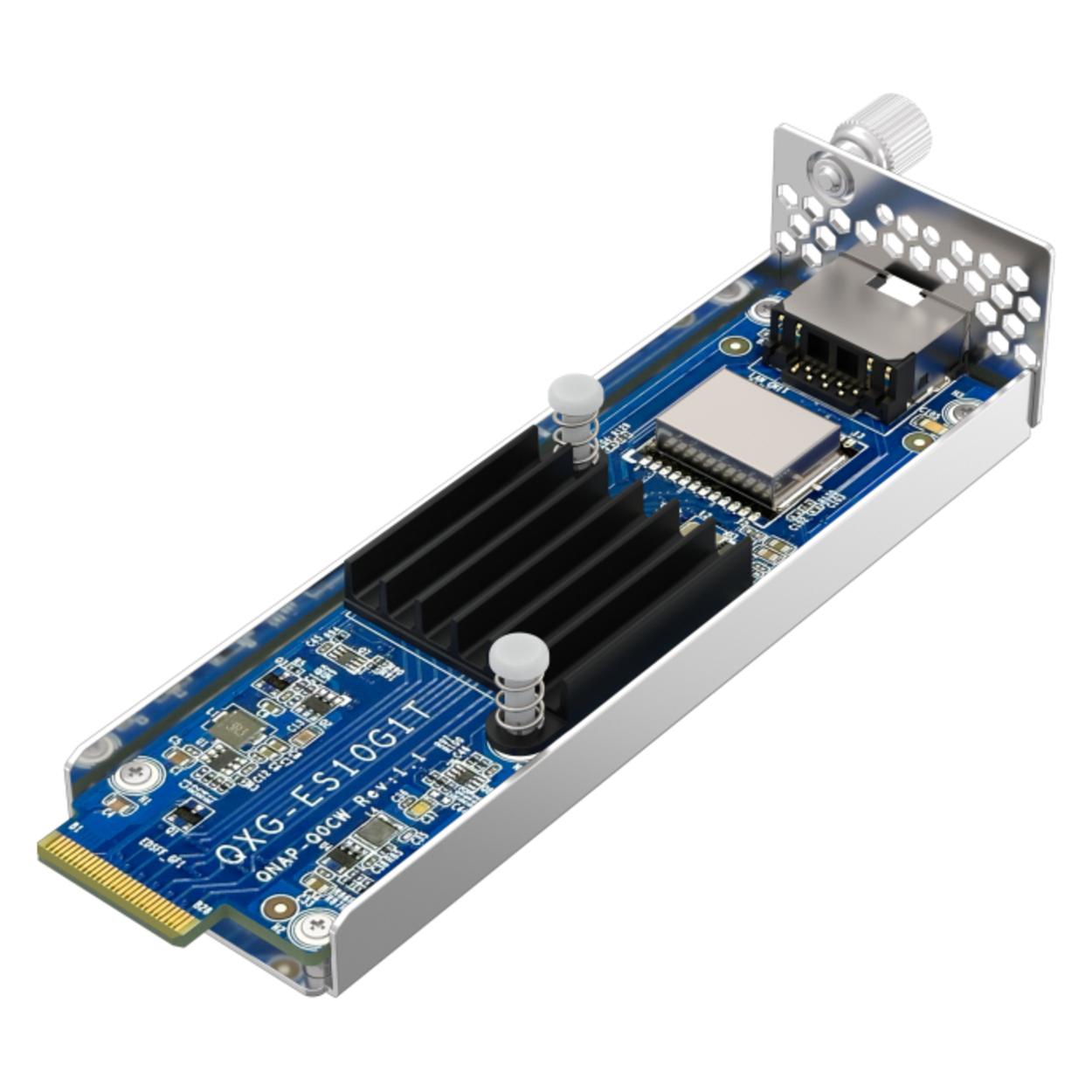 QNAP E1.S to single 10GBASE-T LAN Module (QXG-ES10G1T)