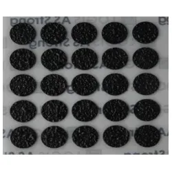 Logis Grips Pads Durchmesser 14 mm selbstklebende Antirutschpads - rund, Pack = 25 Stück