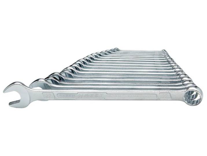 Jeu de clés mixtes Hazet 600N/17N - Profil de traction à double six pans extérieur - Anza 600N/17N