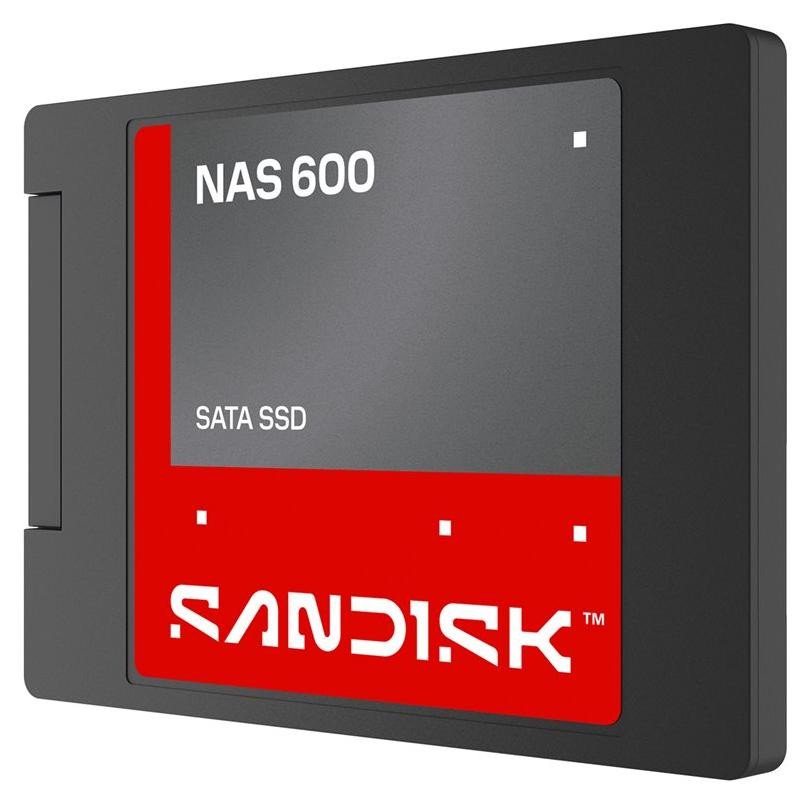 SanDisk NAS 600 Harde schijf, 500 GB, 2,5 inch, 560 MB/s, 6 Gbit/s