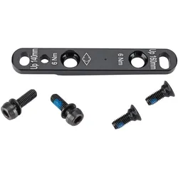 Campagnolo Scheibenbremsadapter Ekar vorne schwarz