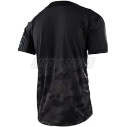 Troy Lee Designs, Herren, Velotrikot, Skyline (XL), Schwarz, XL