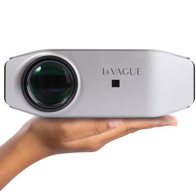 LA VAGUE LED-Beamer "LED-Projektor Full HD LV-HD500", silber, Beamer
