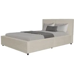Polsterbett Salerno - Beige