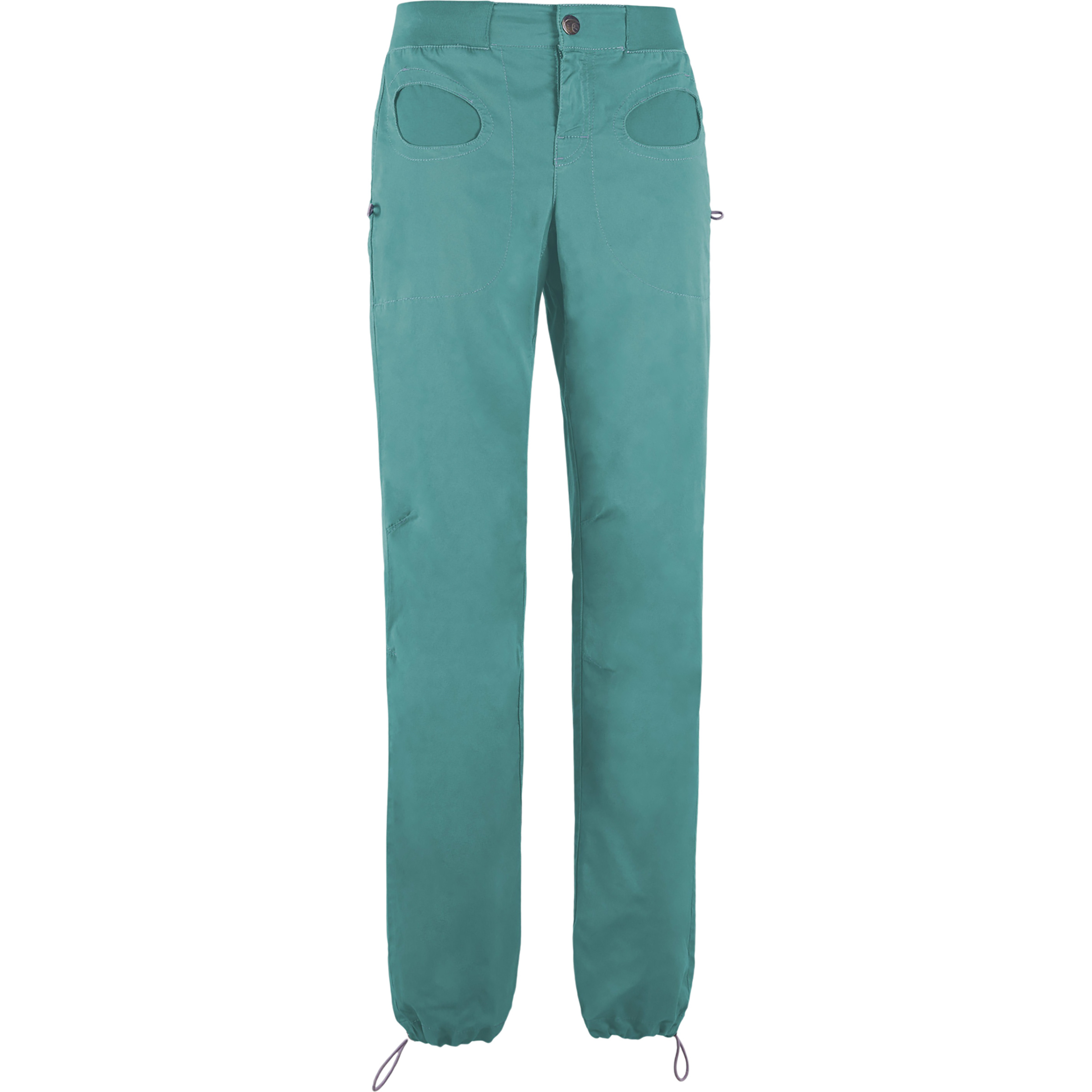 E9 Onda Pop Hose Damen Jeans & Freizeithose tuerkis Größe XS Bouldern | Sportklettern | Lifestyle Geruchsneutralisierend Lyocell (Tencel)