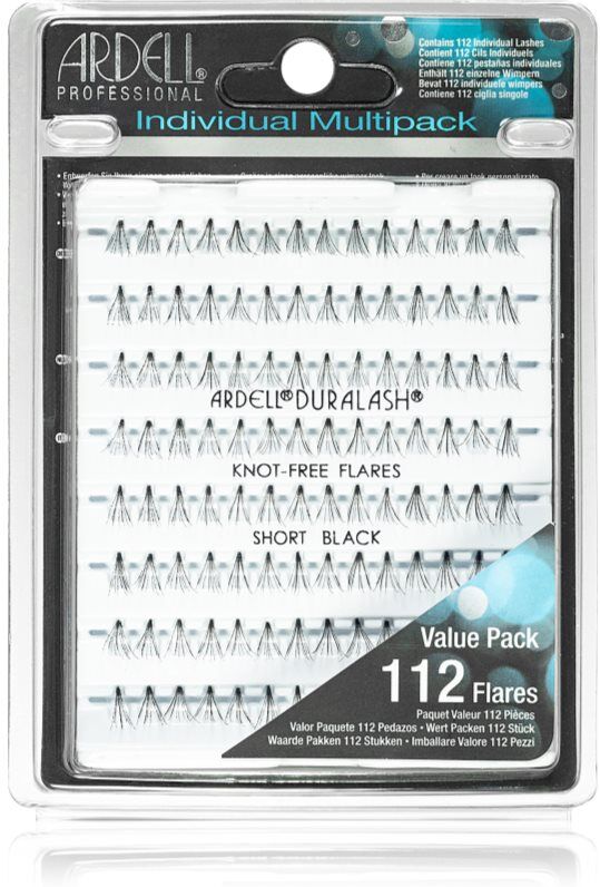 Ardell Individuals Multipack knott-free individual cluster lashes Short Black