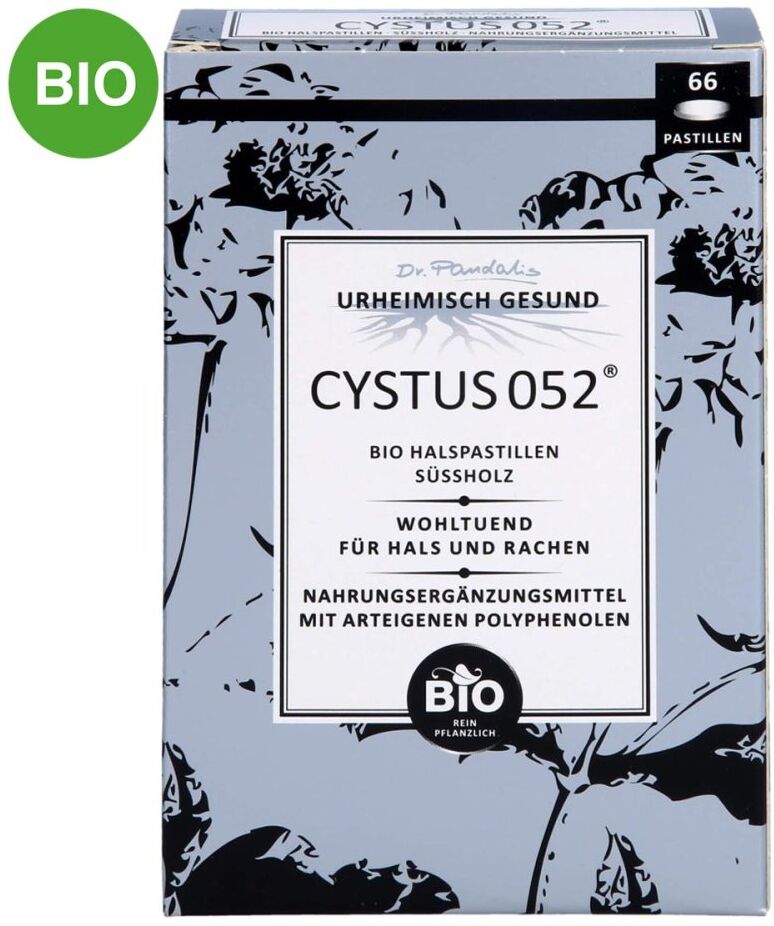 Cystus 052 Bio Halspastillen Süssholz