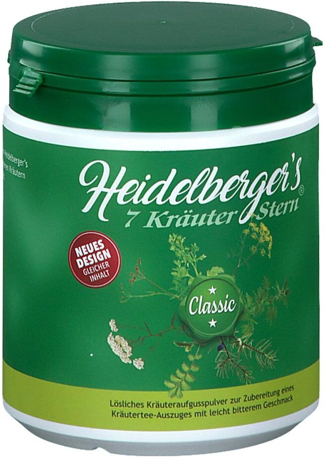 Heidelbergers 7 Kräuter Stern Tee 250g