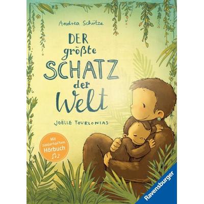 Der größte Schatz der Welt. Jubiläumsausgabe mit Hörbuch, Gebundene Ausgabe von Andrea Schütze, Ravensburger Verlag GmbH, 978-3-473-30091-4