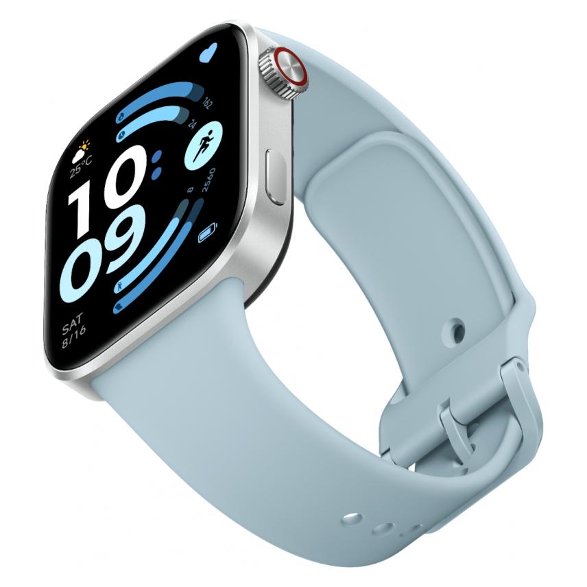 Xiaomi Redmi Watch 6 (46.45 mm, Aluminium, Silber, ohne SIM) (BHR08CWGL)