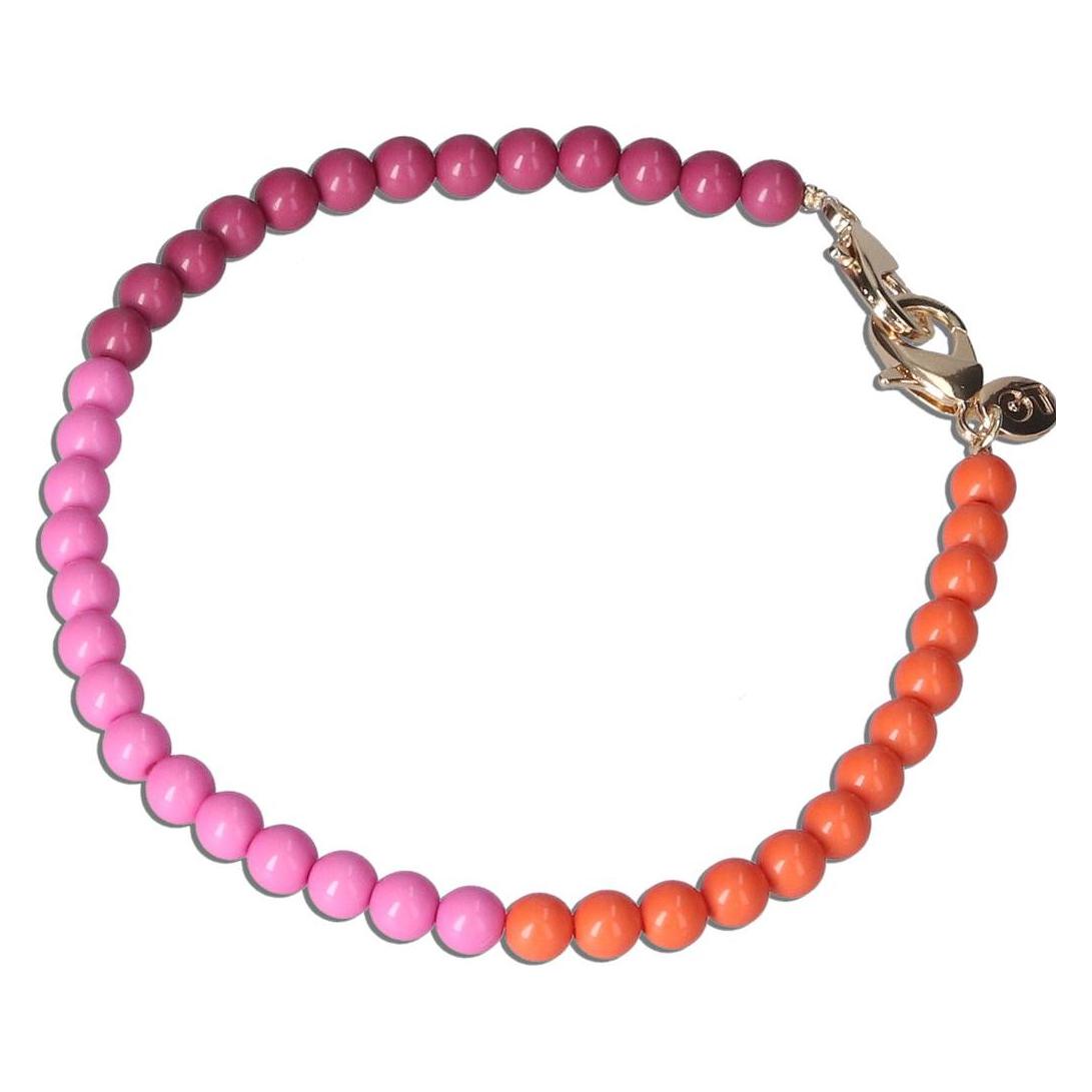 Casetastic Wrist band Beads - Orange/Pink/Purple (30cm) (CT-128458)