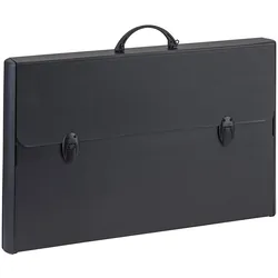 Favorit CASE HARDOX TOTAL BLACK 2 CLOSURES 60X37X5, Notebooktasche, Schwarz