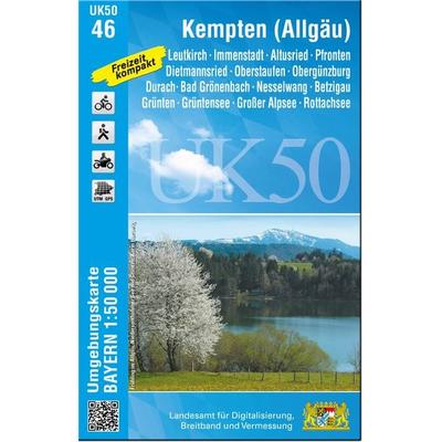 UK50-46 Kempten (Allgäu), Sonstige von , Landesamt für Digitalisierung, Breitband und Vermessung, Bayern, 978-3-89933-799-0