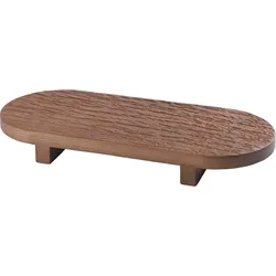 Ostra Dekotablett 45 x 19,5 cm, nussbaumfarben