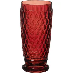 Boston Coloured Bierglas 400 ml rot