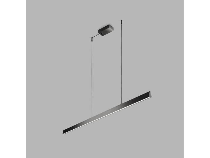 Edge Linear S1500 LED-Hängelampe, schwarz, CCT - Light-Point - Arbeitszimmer / Büro - Design - Aluminium - Mehrflammig