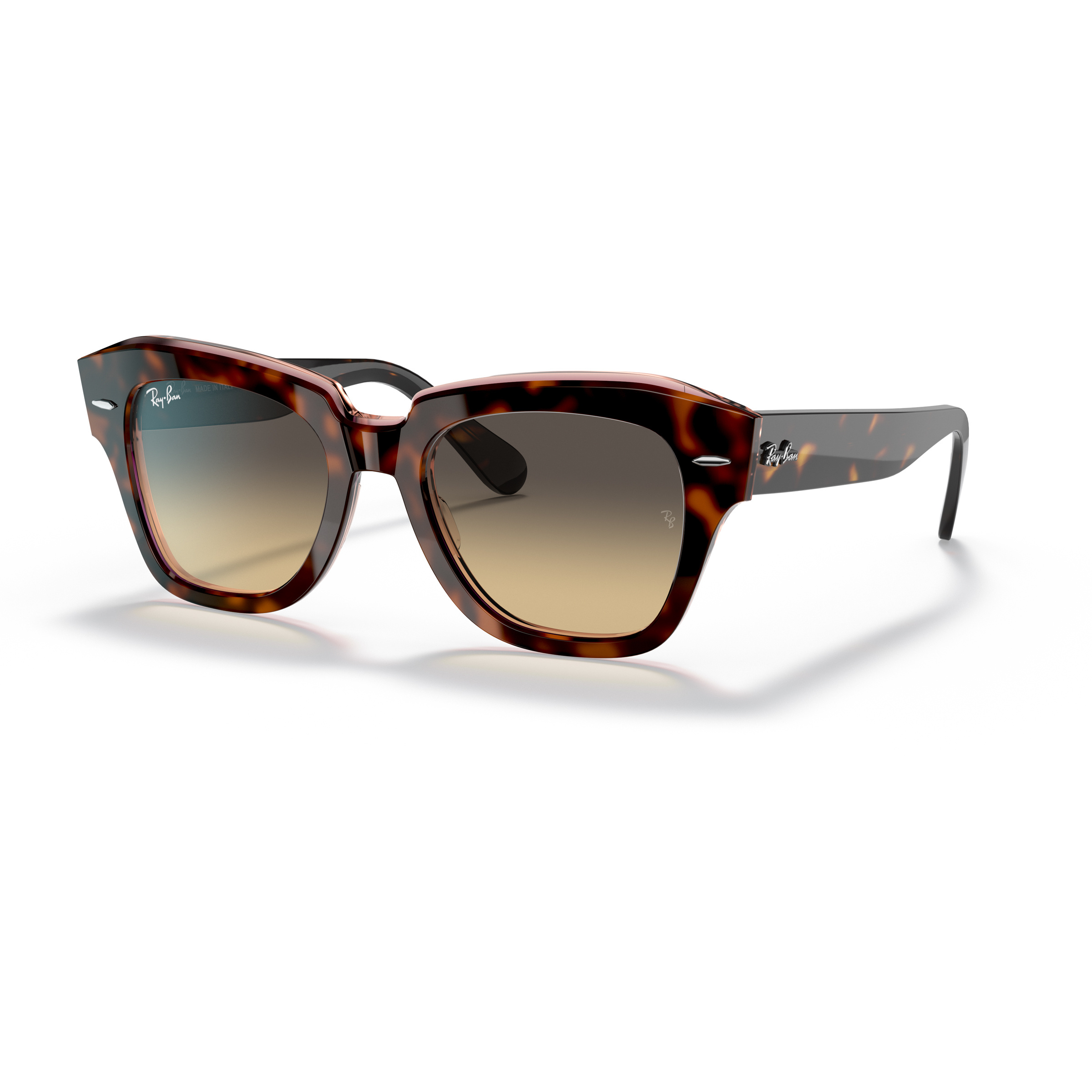 Ray Ban State Street Sonnenbrille Sonnenbrillen braun Lifestyle