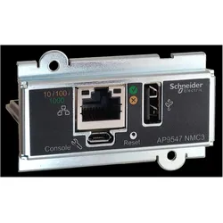APC Network Management Card 3 UPS Network Management Cards for Easy UPS 3 Series 3-Phase remotely mo, USV Zubehör