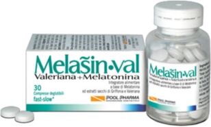 Pool Pharma Melasin Val Linea Sonno E Serenità Integratore Alimentare 30 Compresse