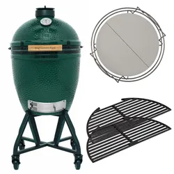 Big Green Egg Large | Starter Set 2026 mit Gusseisenrost